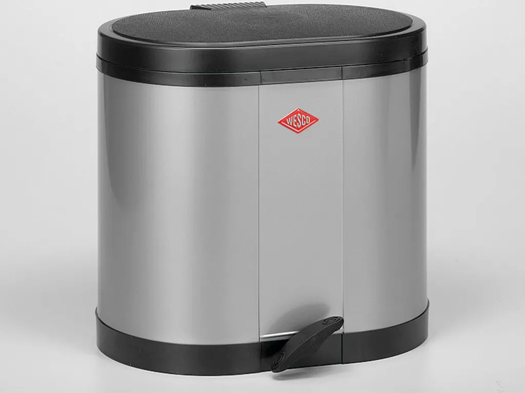 Collecteur Écologique Wesco 170 Argent : Fini les odeurs et le bazar