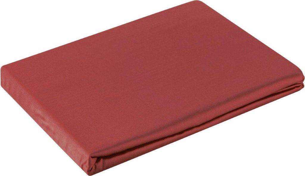 Spannbettlaken mit Gummizug NOVA3 rot 160x200 30CM