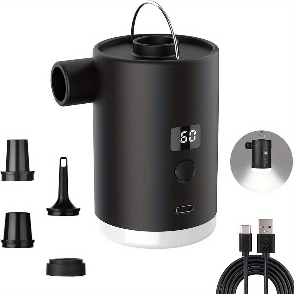 Elektrische Luftpumpe, 2-in-1 Aufblas-/Absaugpumpe, Produktbild 