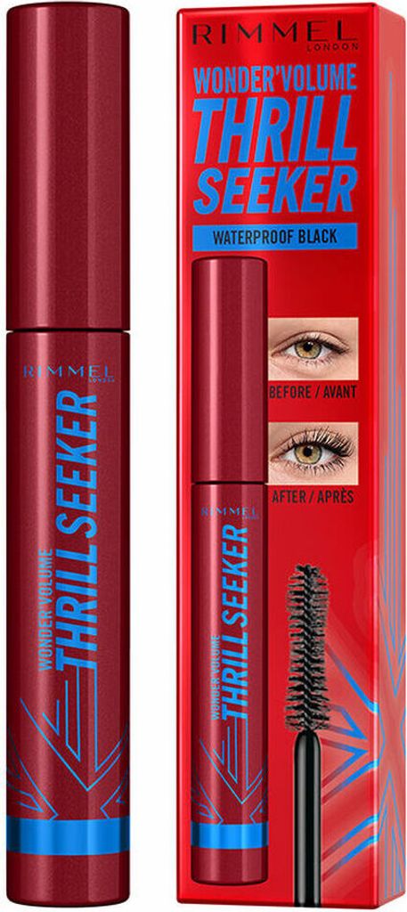 Rimmel London Wonder 'volume Thrill Seeker Mascara Waterproof Black 8ml