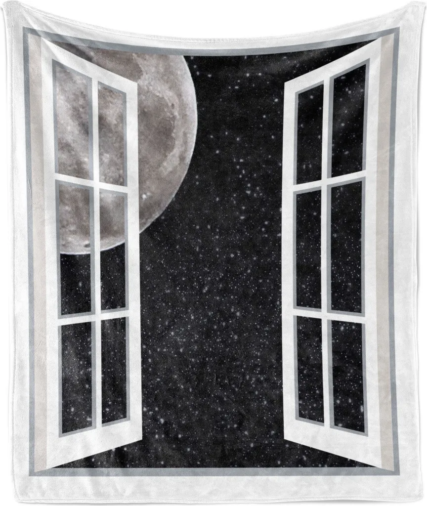 Regalo Originale: Coperta ABAKUHAUS Tema Spazio 175x230 cm