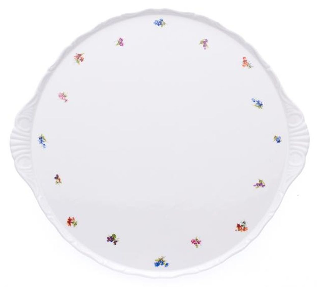 Kuchenteller, Tschechisches Porzellan, Verona, 33 cm, Hand, Produktbild 