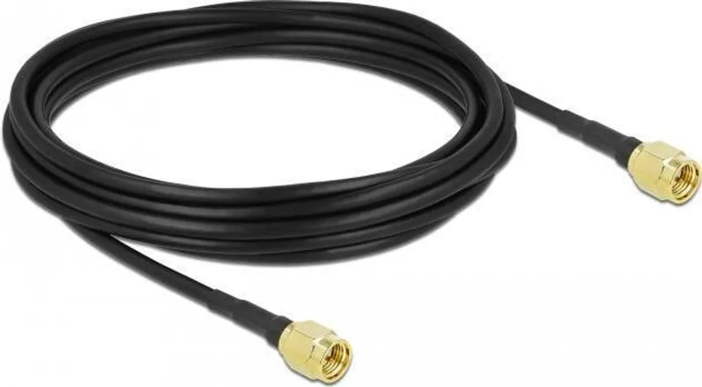 DELOCK Antennenkabel SMA Stecker zu SMA Stecker LMR CFD100