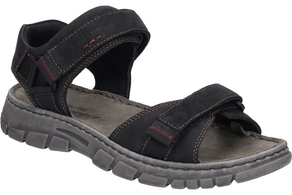 JOSEF SEIBEL Brendan 01 | Sandalo da  Uomo | nero Immagine del prodotto 