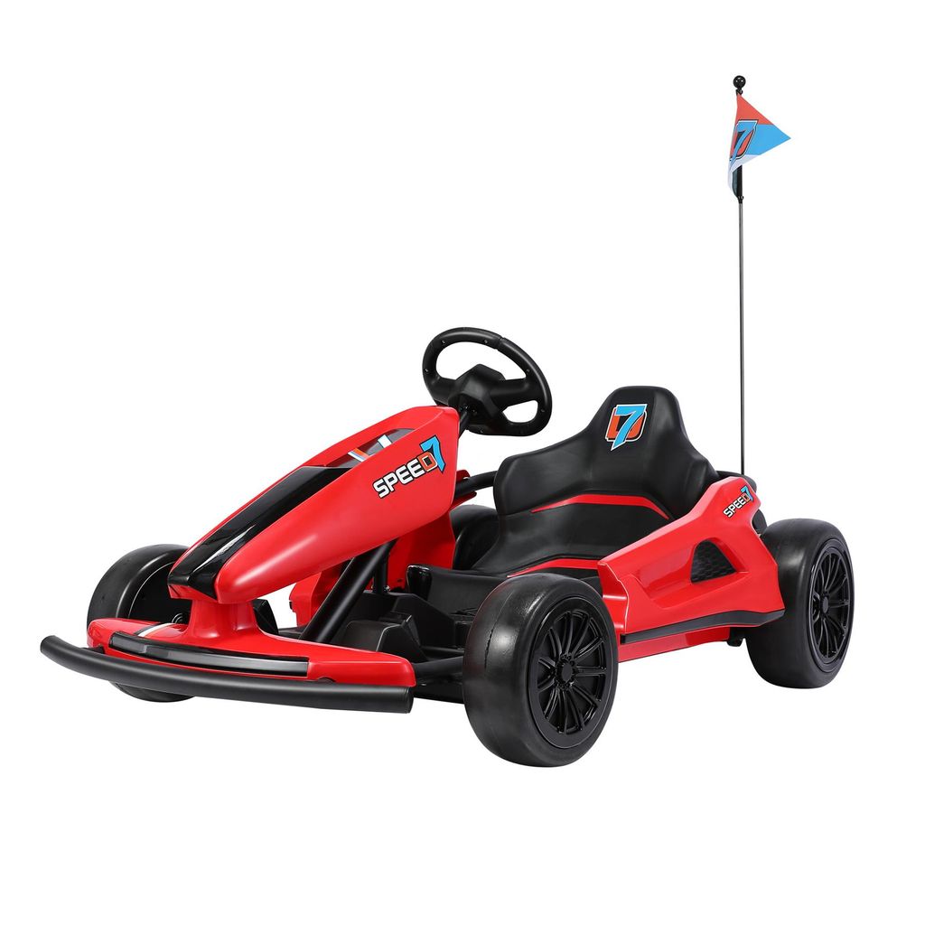 12 V Pedal-Go-Kart Kinderfahrzeug 3-5 km/h Produktbild 