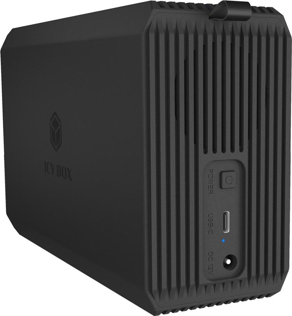 Icy Box IB-RD3720-CU3 Raid System IcyBox für 2-Bay Immagine del prodotto 