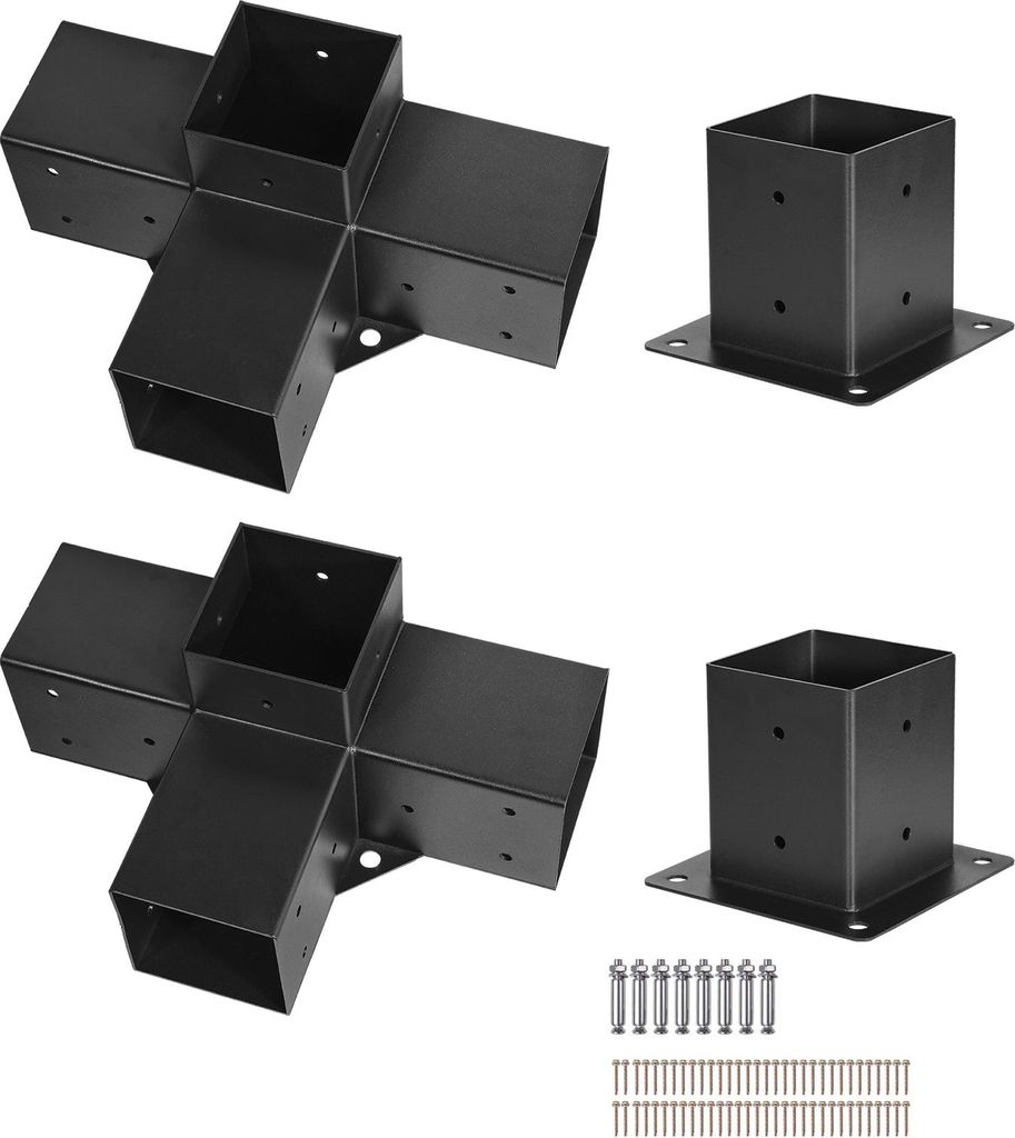 Connecteurs de poteaux SucceBuy pour poteaux 92x92 mm, Image du produit 