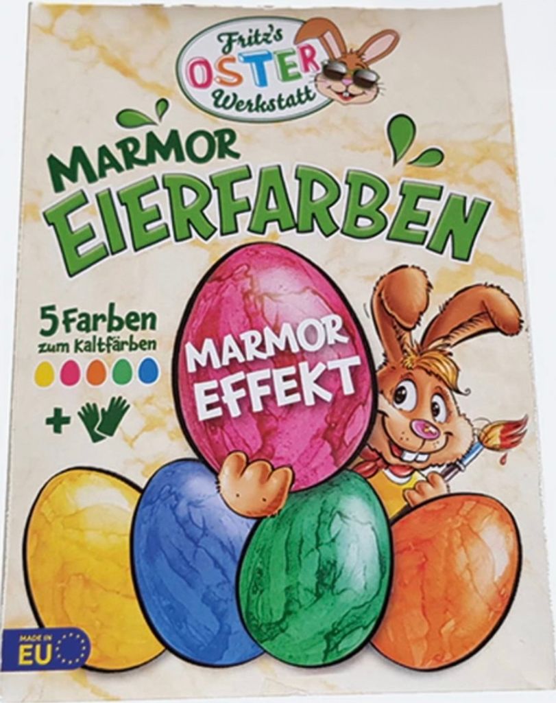 Farby Magic Egg: mramorový efekt a 5 intenzívnych farieb Obrázok produktu 