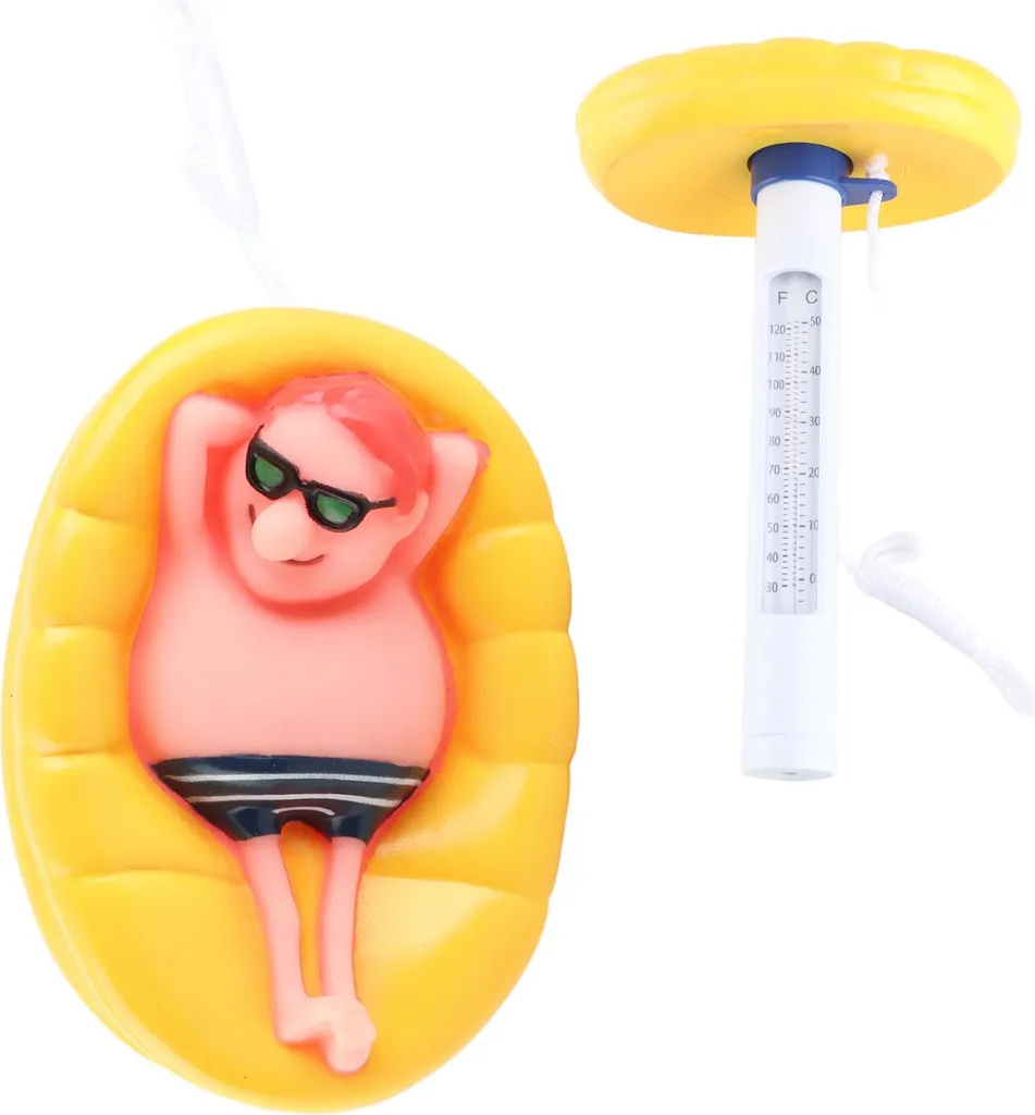 Termometro Piscina per Bambini Cartoon - Sicurezza e Gioco in Acqua
