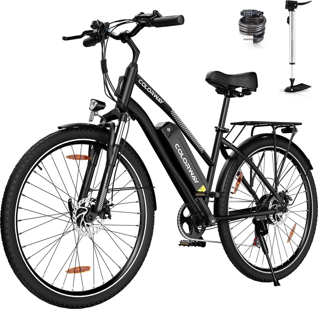 COLORWAY E-Bike 28 Zoll Damen und Herren 36V 15Ah 540 Produktbild 1