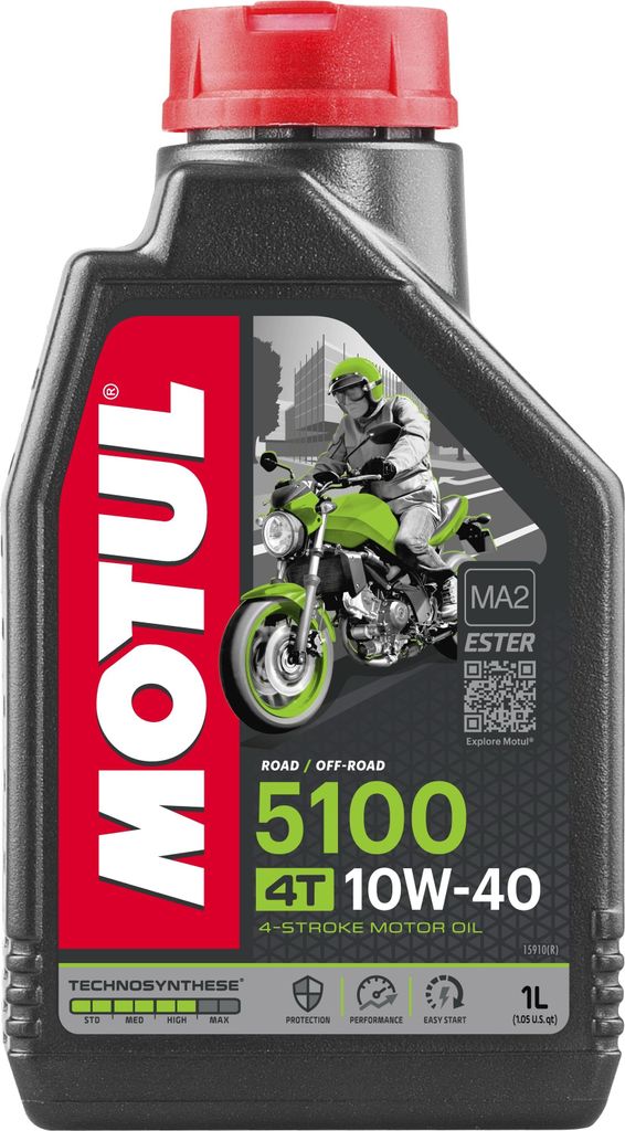 Olej Motul 10W40 1L 5100 4T / Motocykle Zdjęcie produktu 