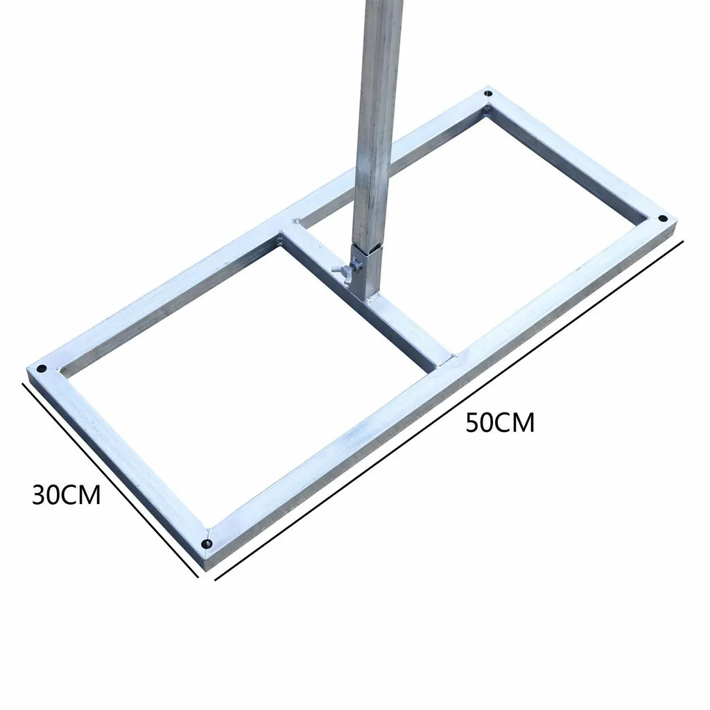 Arche de mariage en acier inoxydable 3x6m - Structure durable et stable - 3