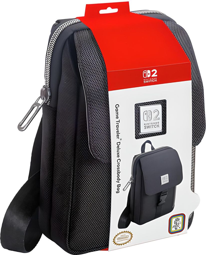 NACON MC16, Rucksack, Nintendo, Schwarz, Nintendo Switch, Produktbild 