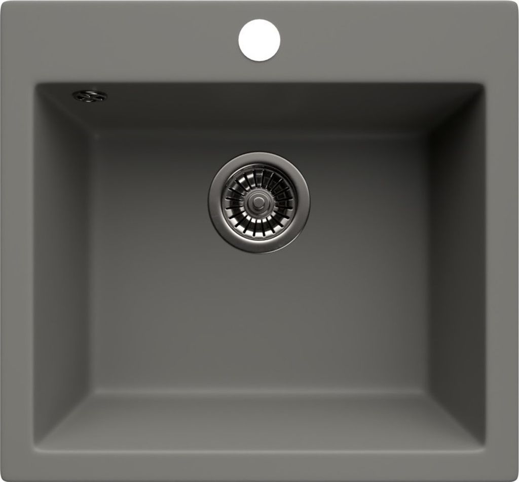 LINDBERGH® Granitspüle Grau "COL33" inkl. Siphon Produktbild 