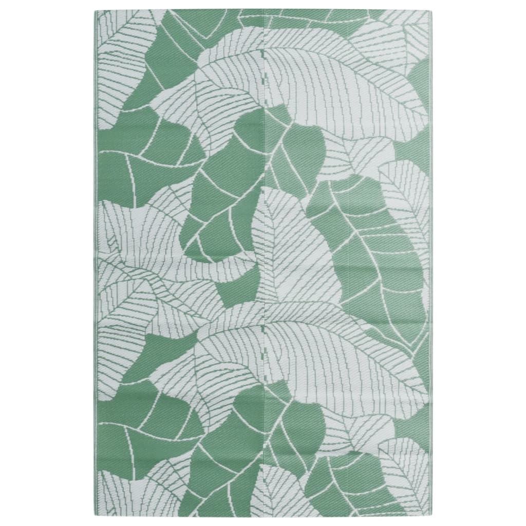 vidaXL Outdoor-Teppich ARAKIL Grün 120x180 cm PP