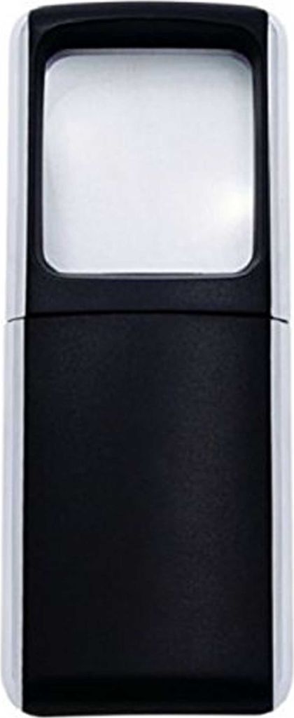 WEDO Rechtecklupe mit LED Beleuchtung schwarz Produktbild 
