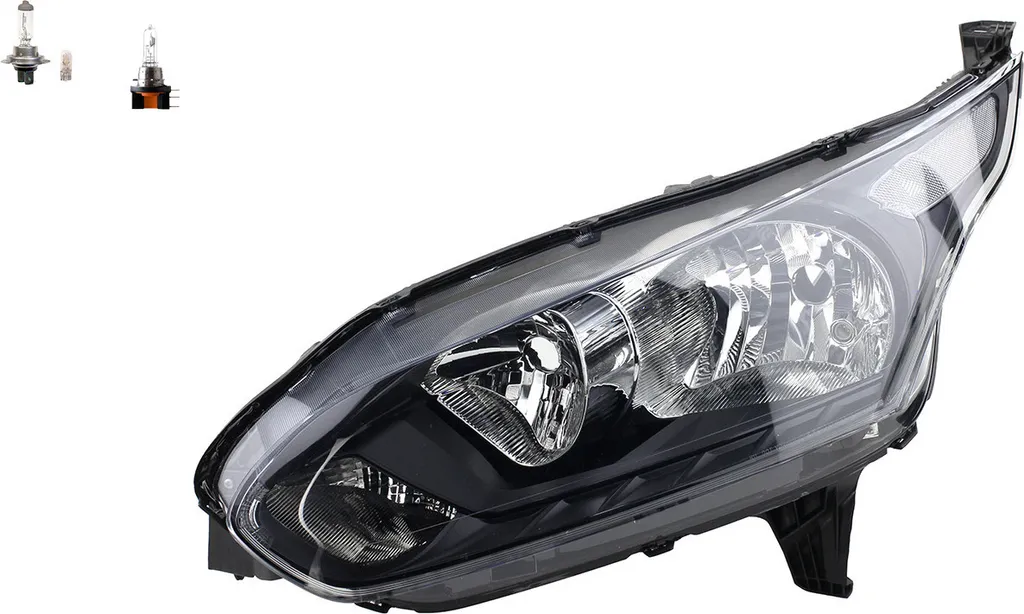 Johns, Fari alogeni adatti a Ford Transit Connect 13 13-18 LI + lampadina 1827692 1807862 1819690 DT1113W030DA DT1113W030DC