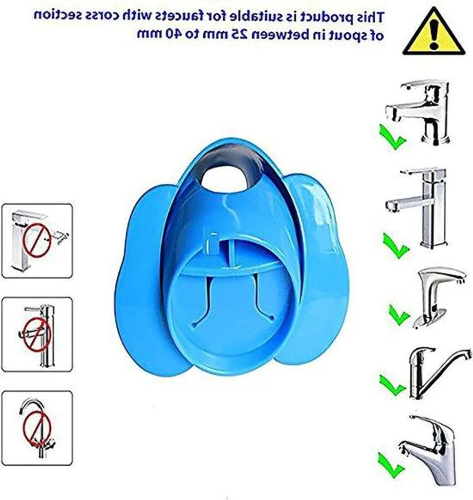 Rallonge de robinet pour enfant lot de 2 - Kit hygiène animaux rigolos