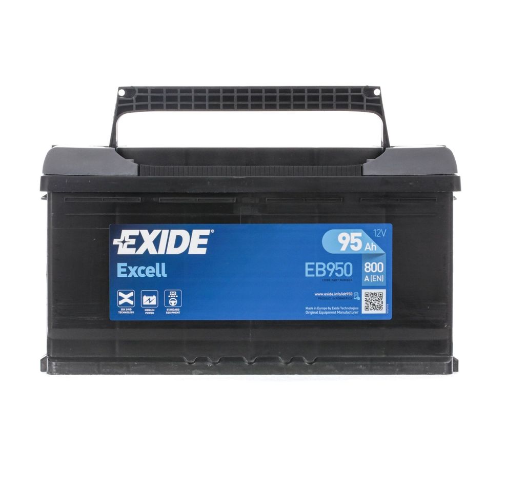 EXIDE Excell Starterbatterie 12V 95Ah 800A/EN B13 L5 für Produktbild 