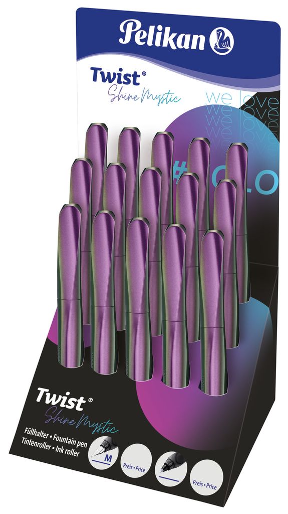 Display Twist R/P457D/15 Shine sortiert