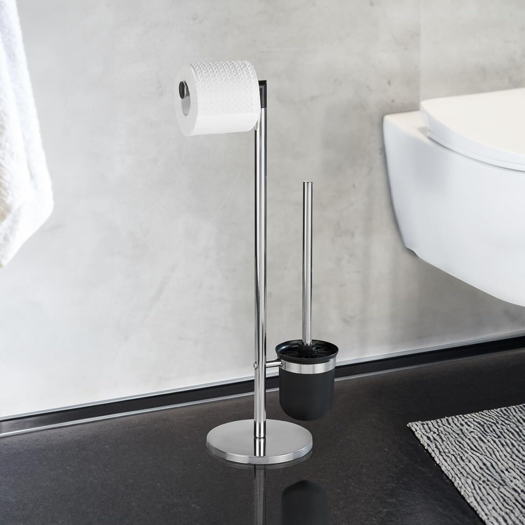 WENKO WC-Garnitur Parus silber Metall Produktbild 11