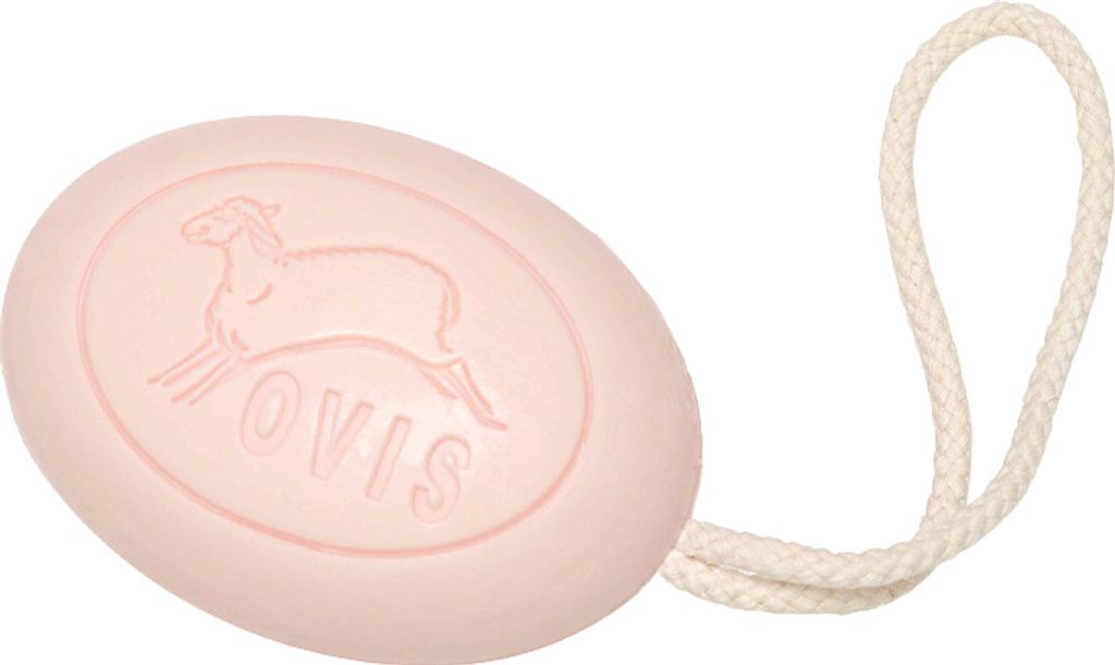 Ovis Schafmilchseife Rose mit Kordel, 100% Bio, für die Produktbild 