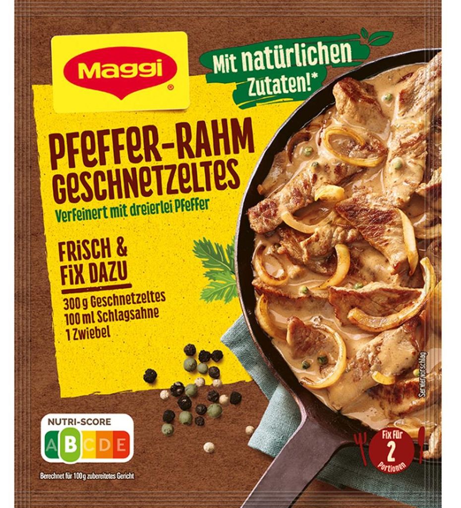 Maggi Fix Pepe e Panna Affettati (27 g) Immagine del prodotto 