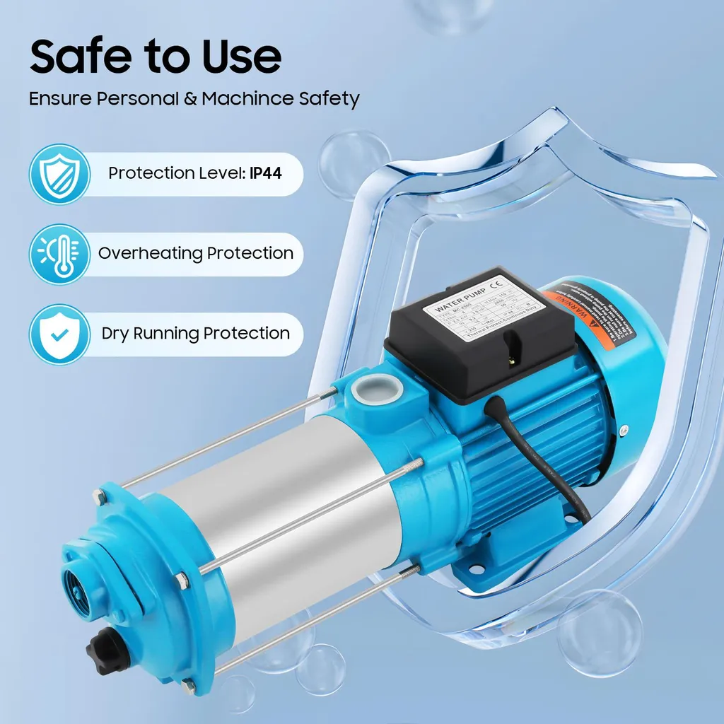 Pompe centrifuge IP44 : finis les problèmes de pression d'eau basse - 2