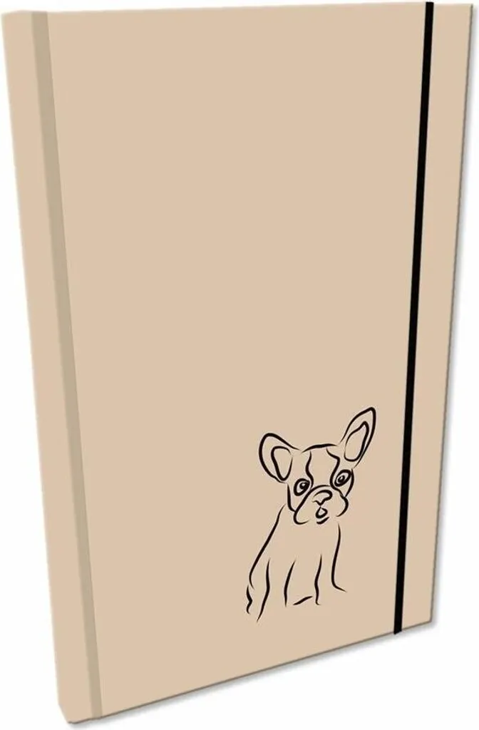 Offerta Blocco Bee-Bee A5 Bulldog Beige Soft Touch - Spedizione Rapida