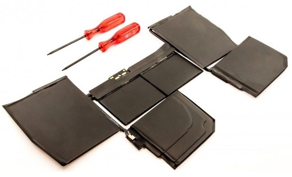 Akku für Apple A1527 Li-Pol 7,56 Volt 5200 mAh schwarz. Produktbild 