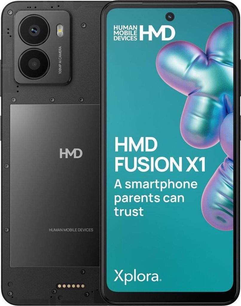 HMD FUSION X1 DS TA-1672 6/128 FLASHY, 16,7 cm (6.56"), 720 Obrázek produktu 