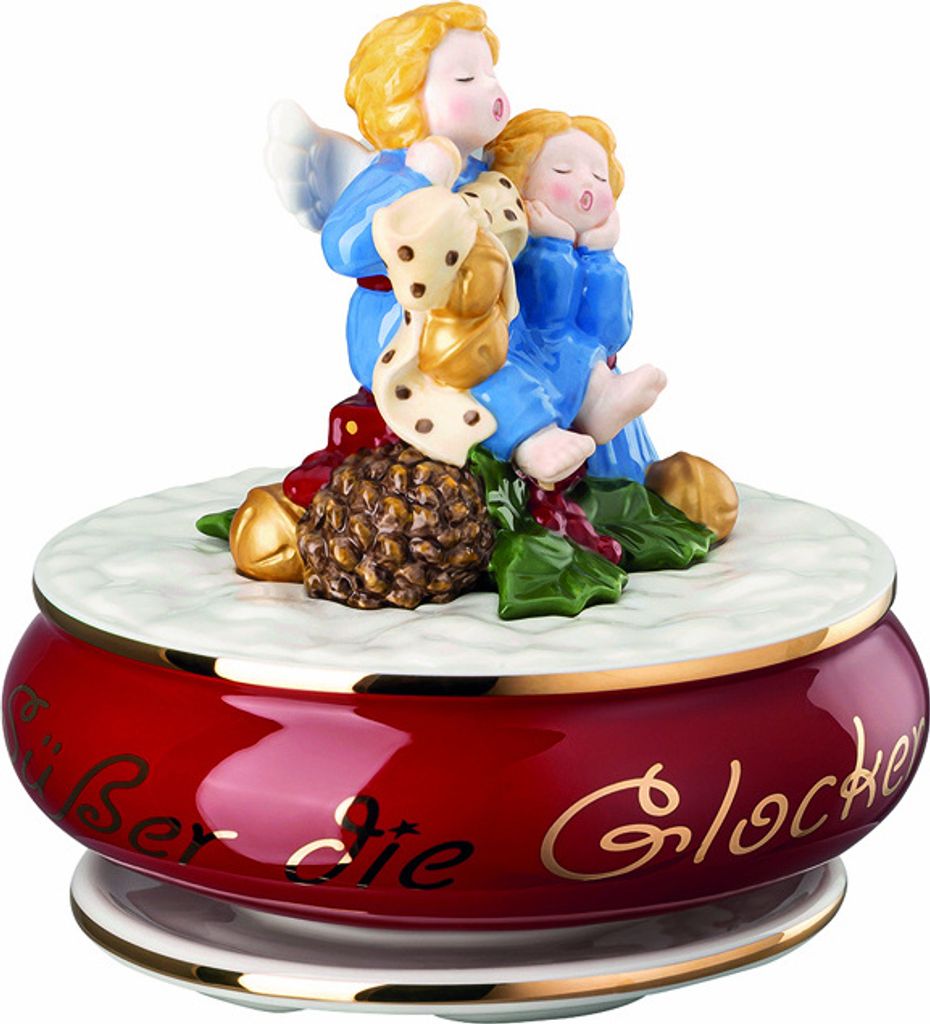 Piatto Natalizio Hutschenreuther Christmas Love, Diametro 27 Cm - Decorazione Tavola Natale Classica
