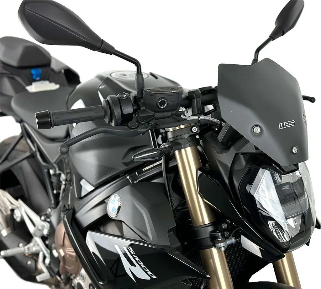 Bulle Sport S1000R Matt Black - Finition Noir Mat et Design Aérodynamique