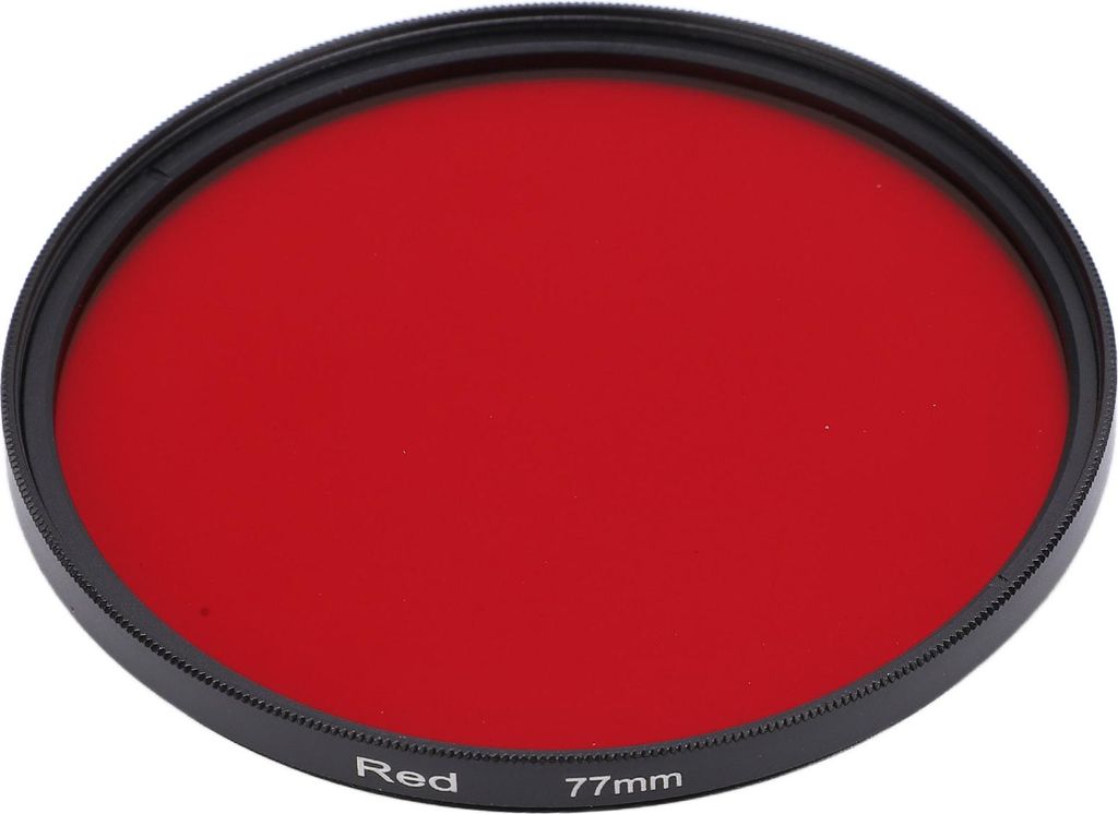 Red Camera Objektivfilter High Definition Full Color für Nikon DSLR Camera77mm
