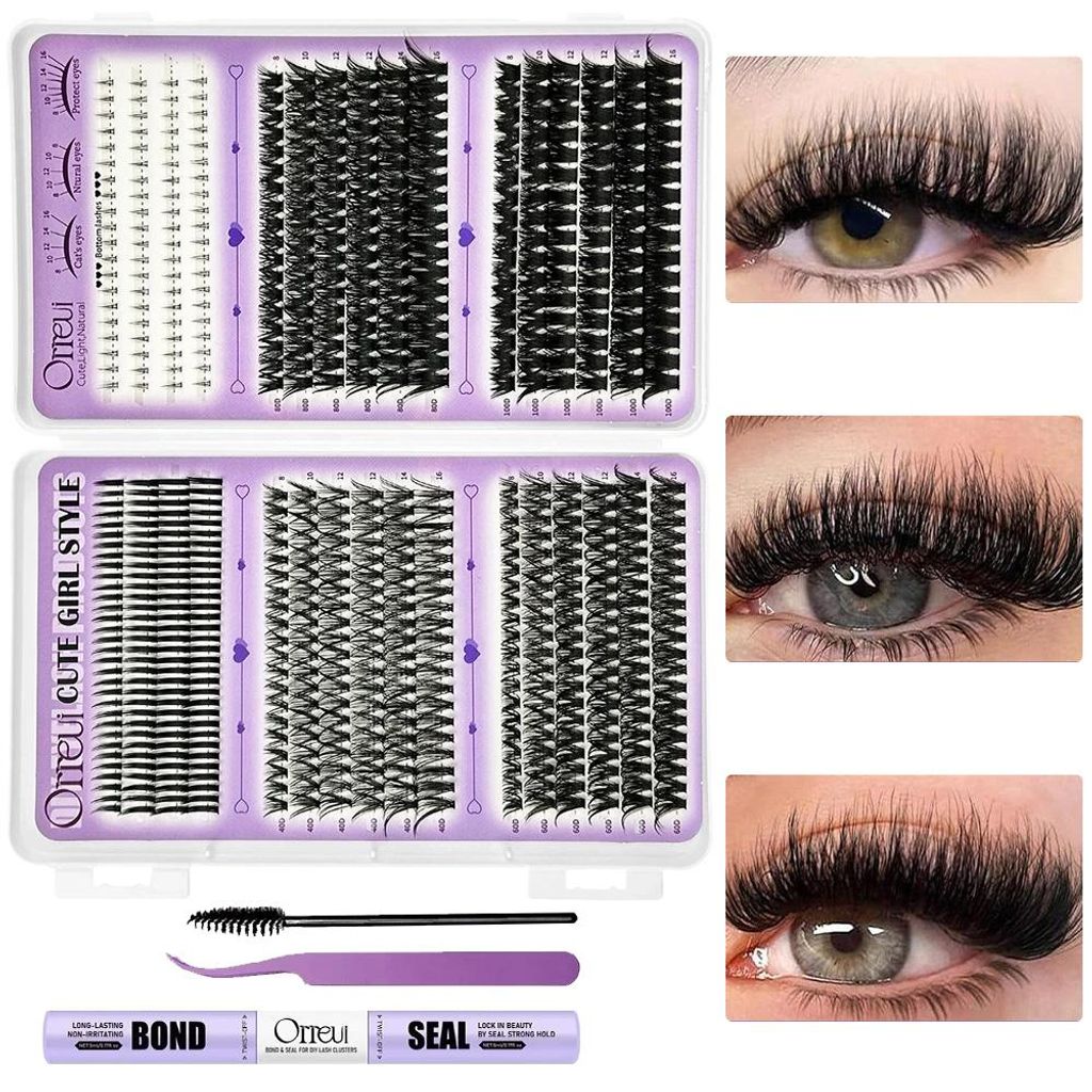 Wispy Lashes Extension Set Natürliche Wimpern Extensions Produktbild 
