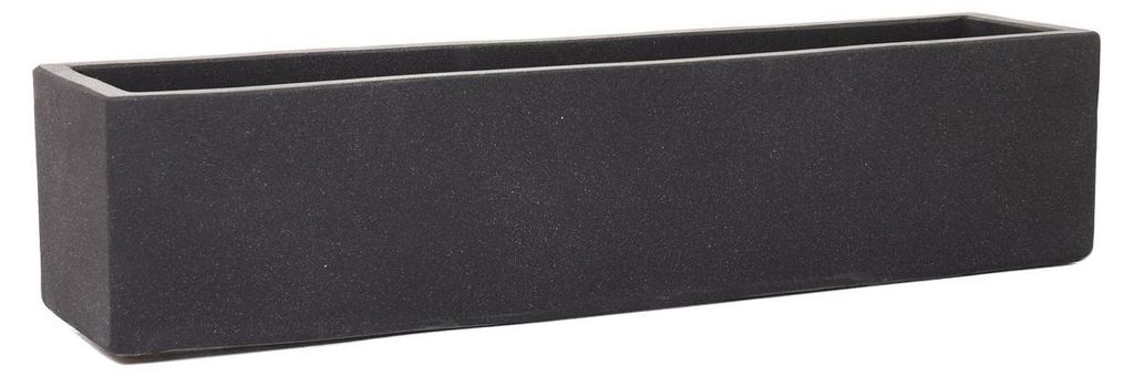 Fioriera FLOBO in cemento antracite 80x18x18 cm Immagine del prodotto 