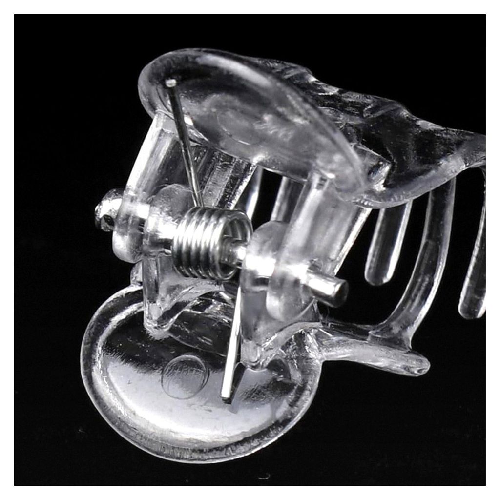 Transparente Orchideen-Clips, Blumenstütze, Fixierer für Gartenpflanzen, 50 Stück