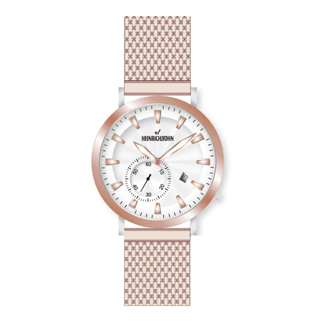 Montre HEINRICHSSOHN Narbonne HS1016F : Fiabilité et Style Sans Compromis