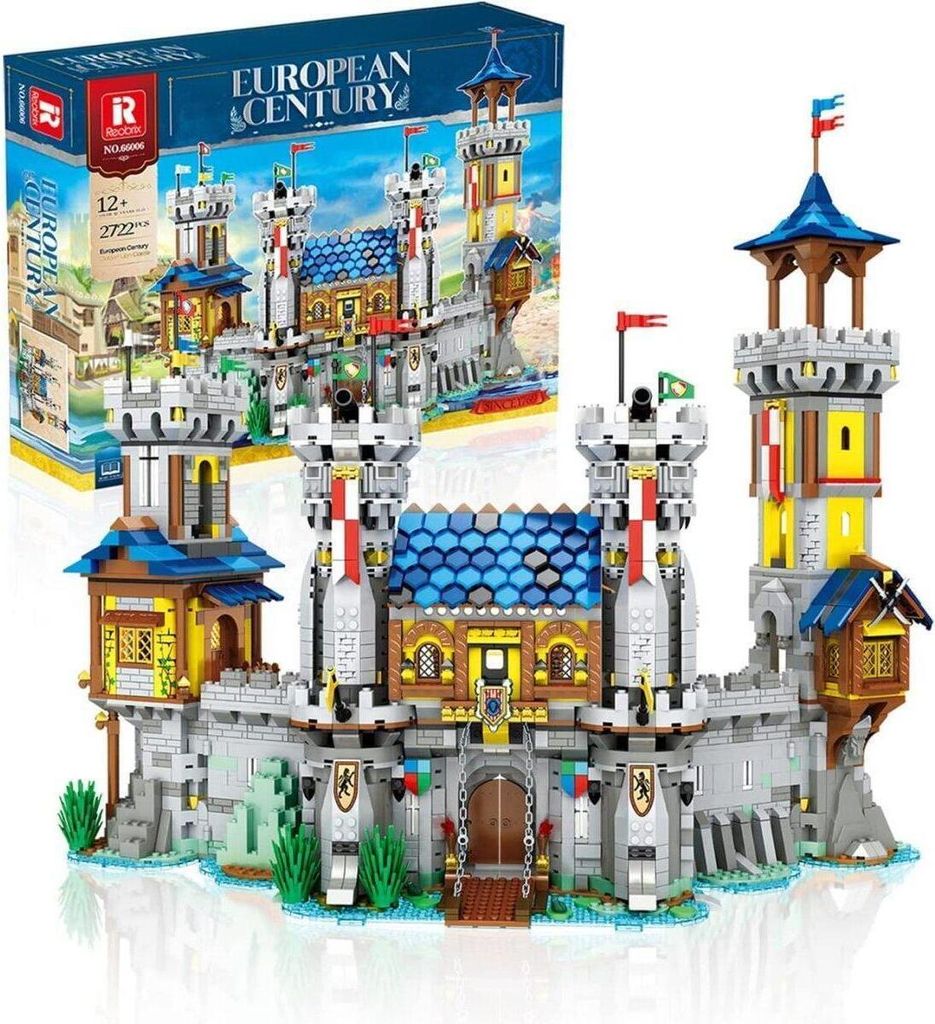 Reobrix 66006 Mittelalter Burg 2722 Teile 31 cm ab 14 Produktbild 