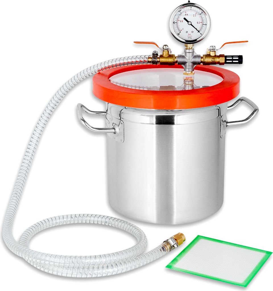 Mucola Set Vakuová pumpa Vakuová pumpa + odplyňovací komora Obrázek produktu 