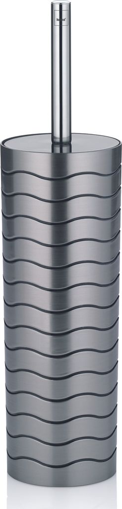 Kela Wc-Garnitur Muna Kunststoff anthrazit Metallic 37cmh Produktbild 
