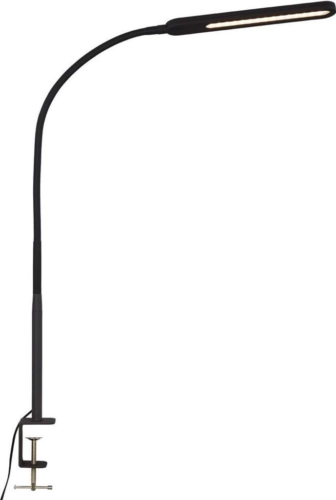 LED Klemmleuchte Klemmlampe Dimmbar CCT 8 W schwarz Metall-Kunststoff Briloner