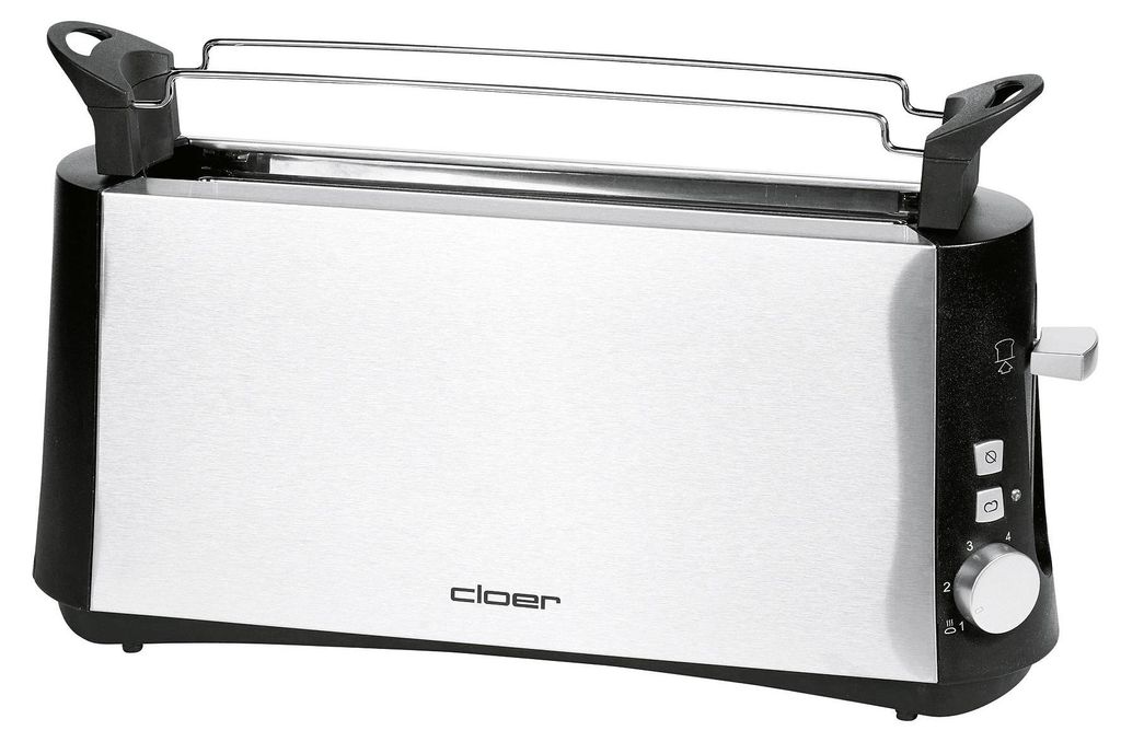 CLOER Grille-pain 3810 2 tranches 880Watt inox/noir Image du produit 