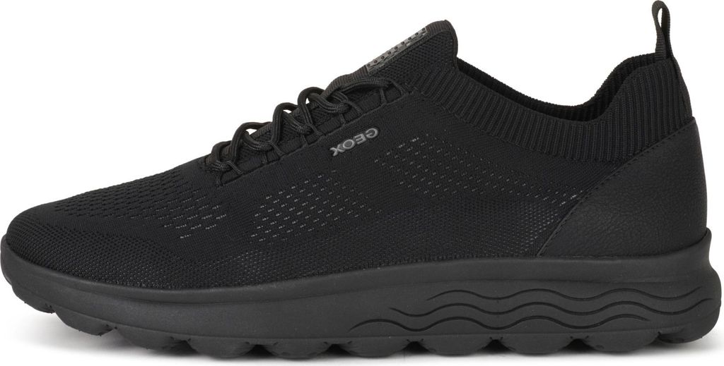 Geox Herren Sneaker 'U Spherica A - Knitted' black, Produktbild 