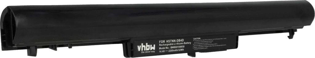 vhbw Akku kompatibel mit HP Pavilion Ultrabook 15-B, 14-B Notebook (2200 mAh, 14,4 V, Li-Ion)