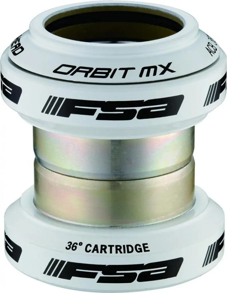 Rénover votre vélo avec le jeu de direction FSA Orbit MX Blanc 1'1/8
