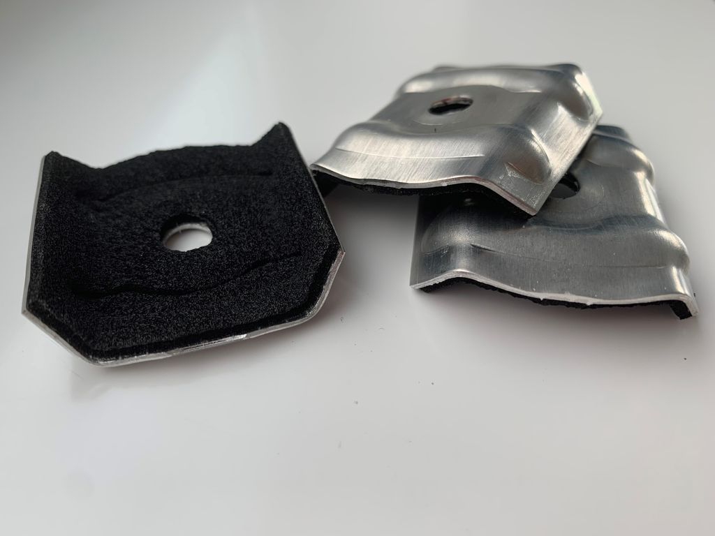 Kalotten Trapez-Profil 100x 70/18 Wellplatten Acrylglas hochwertig EPDM-Dichtung