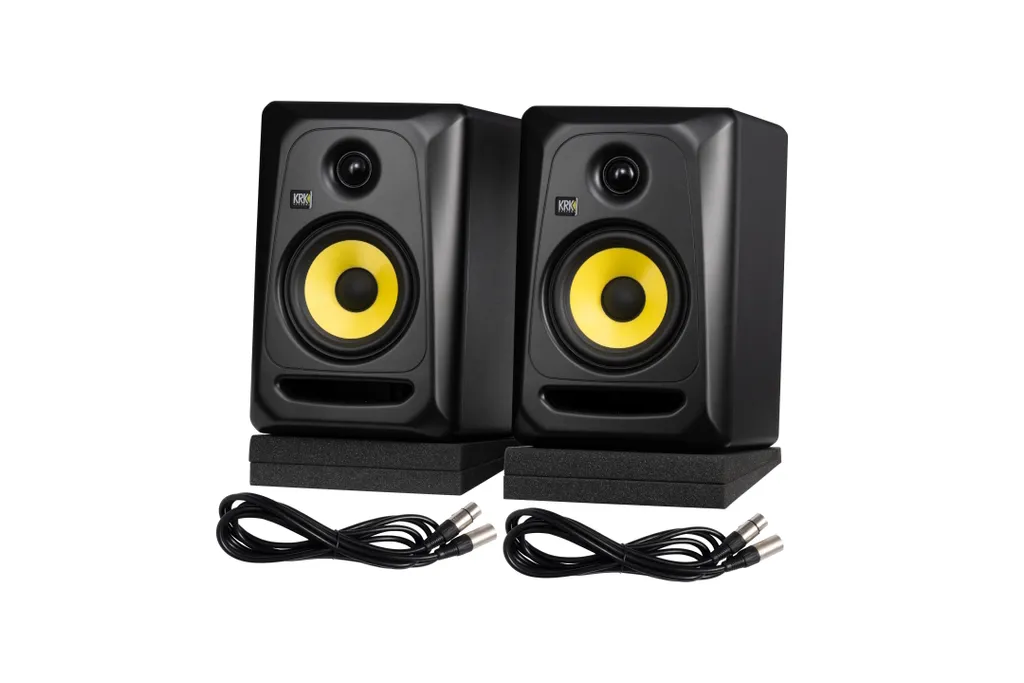 Pack KRK Classic 5 Moniteur de Studio Actif 2 pcs pour mixage audio