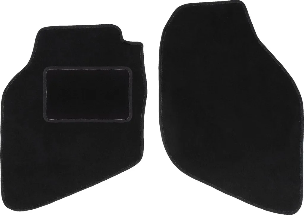 Tappetini Auto Anteriori per Honda City IV 2002-2008 Neri in Velluto