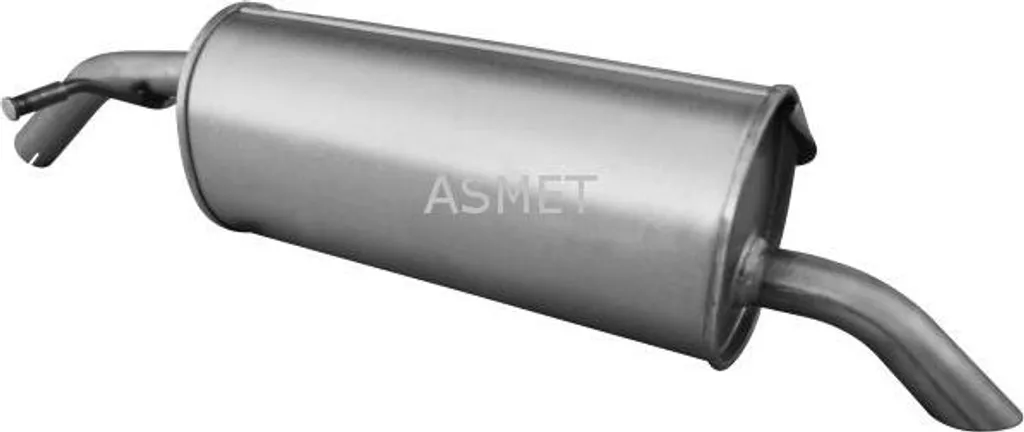 Silencieux arrière ASMET 8087 - Pot d'échappement OE 1730AV pour 207